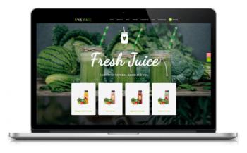 WS Juice Fresh Smoothie WooCommerce Website Template